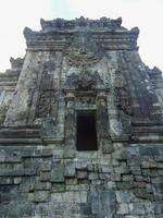 sleman indonésia a vista do templo kalasan. foto
