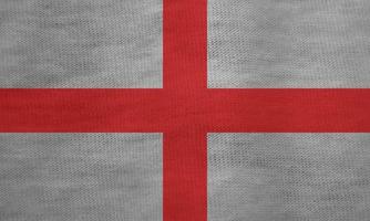 textura da bandeira britânica como plano de fundo foto