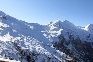 os alpes no inverno foto