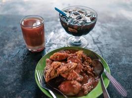 rojak de nabo doce e picante foto