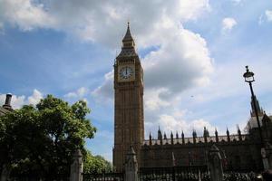 Londres, no Reino Unido, em junho de 2022. Uma vista de Westminster foto