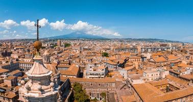 vista panorâmica aérea do porto de trapani, sicília, itália. foto