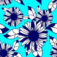 fundo transparente brilhante de grandes inflorescências azul-brancas em um fundo azul claro, textura, design foto