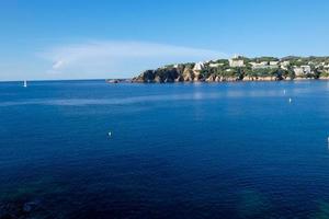 costa brava, s'agaro pertencente a sant feliu de guixols, catalunha, espanha foto