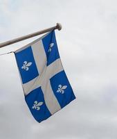 bandeira de quebec foto