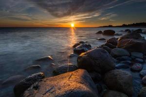 paisagens de primavera na ilha de hiiumaa foto