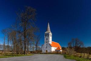 igrejas luteranas da ilha de hiiumaa foto