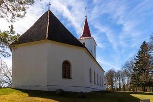 igrejas luteranas da ilha de hiiumaa foto