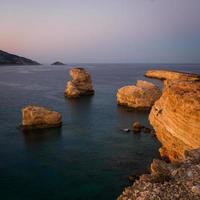 paisagens de microcíclades, grécia foto