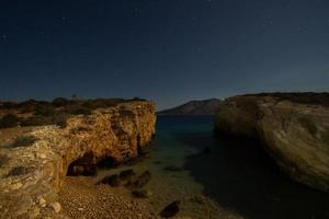 paisagens de microcíclades, grécia foto