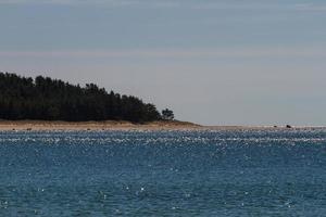 vistas da primavera da ilha de hiiumaa foto