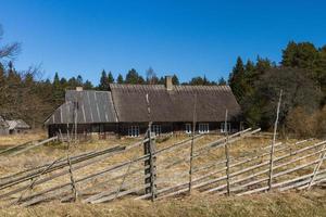 vistas da primavera da ilha de hiiumaa foto