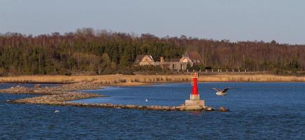 paisagens de primavera na ilha de hiiumaa foto