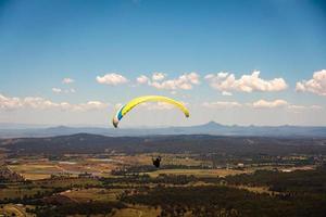 lançamento de parapente no monte pandeiro qld foto