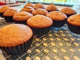 pão acabado de sair do forno, perfumado e delicioso. foto