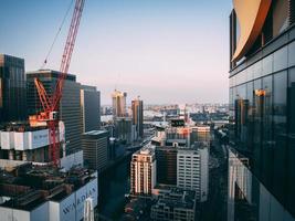 vista de Londres ao pôr do sol foto