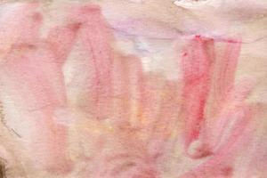mão desenhada aquarela textura rosa foto
