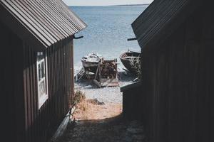 vistas ao redor de gotland, suécia foto