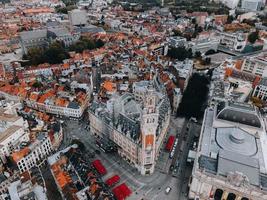 câmara de comércio de lille belfy em lille, frança foto