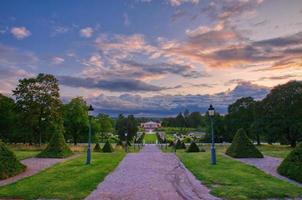 linneanum do castelo de uppsala foto