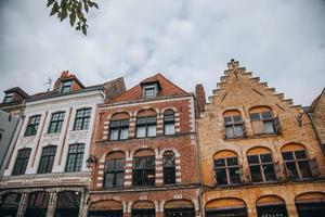 vistas da rua ao redor da cidade de lille, frança foto