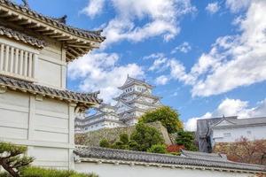 castelo de himeji em himeji, japão foto