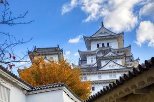 castelo de himeji em himeji, japão foto