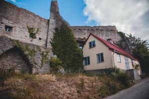 vistas ao redor de visby em gotland, suécia foto