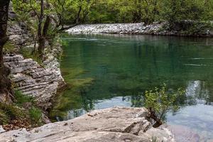 paisagens de primavera das montanhas da grécia foto