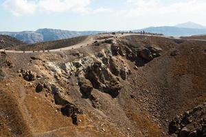 paisagens da ilha de santorini foto