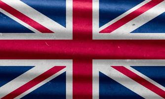 textura da bandeira da inglaterra como plano de fundo foto