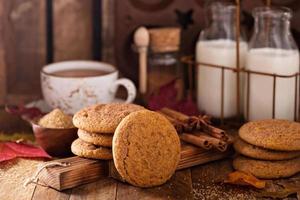 biscoitos de canela foto