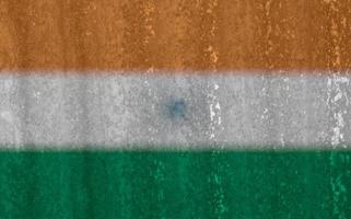 textura de bandeira indiana como pano de fundo foto