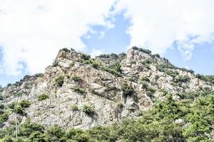 paisagem de montanha no verão foto