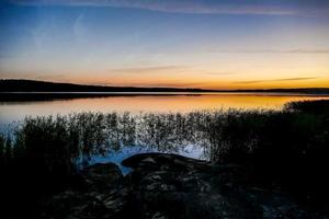 paisagem na suécia, europa foto