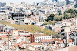 vista de lisboa em portugal foto