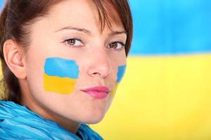 garota ucraniana confiante foto