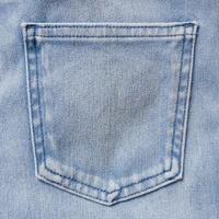 jeans modelo de design de espaço de cópia de bolso traseiro simples foto