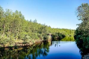 paisagem na suécia, europa foto