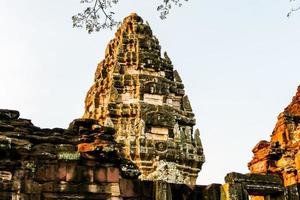 antigo templo budista na ásia oriental foto