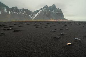 feche a foto do conceito de praia de reynisfjara