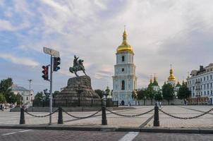 praça sofia - kiev, ucrânia foto