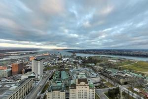 horizonte da cidade de quebeque foto