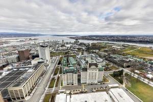 horizonte da cidade de quebeque foto