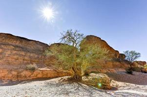 the sesriem canyon - sossusvlei, namíbia foto