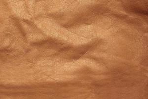 superfície de couro marrom-alaranjado. foto