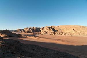 Deserto de Wadi Rum, Jordânia foto