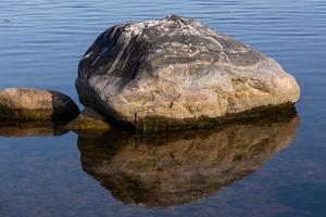 paisagens naturais da ilha de vormsi foto