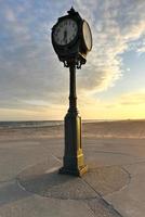 relógio antigo, jacob riis park, rockaway, rainhas foto