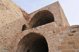 Al Karak ou Kerak Crusader Castle, Jordânia foto